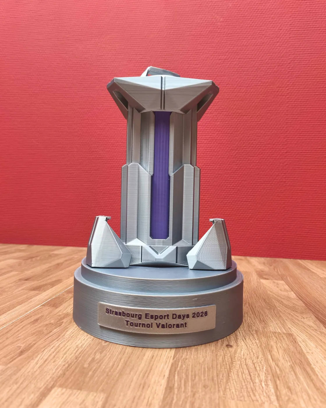 Trophée du tournoi Valorant des Strasbourg Esport Days 2026